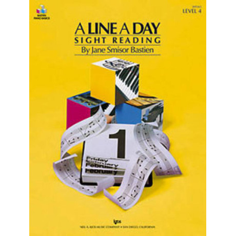 Bastien - A Line A Day 4 Sight Reading