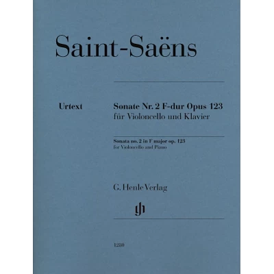Camille Saint-Saëns - Sonata per violoncello n. 2 in fa maggiore op. 123