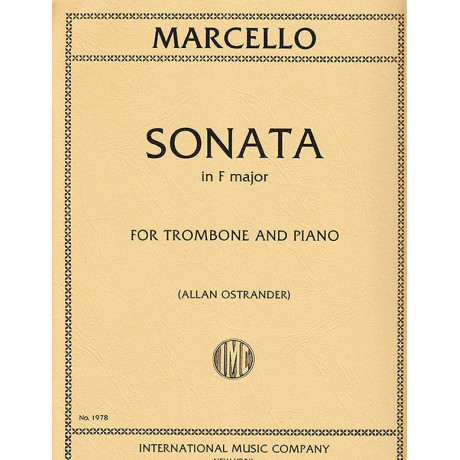 Marcello - Sonata in Fa Magg. per Trombone e Piano