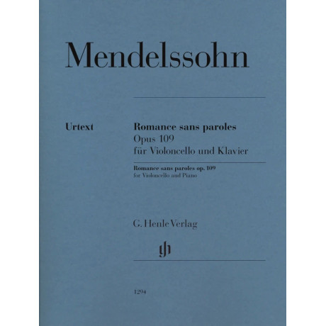 Felix Mendelssohn Bartholdy - Romance sans paroles op. 109