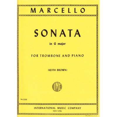 Marcello - Sonata in Sol Maggiore  Trombone e Piano