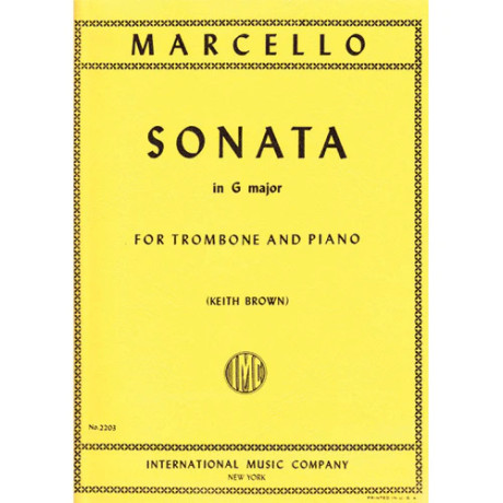 copy of Marcello - Sonata in Fa Magg. per Trombone e Piano