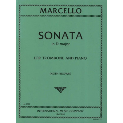 Marcello - Sonata in Re Maggiore  Trombone e Piano