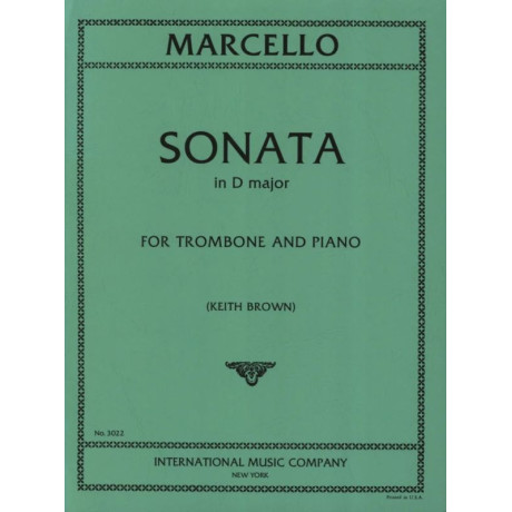 Marcello - Sonata in Re Maggiore  Trombone e Piano