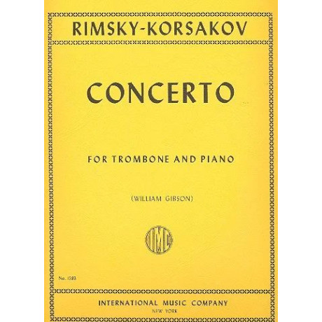 Rimsky-Korsakov  -  Concerto per Trombone e Piano