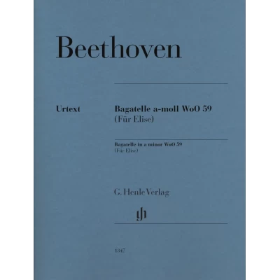 Ludwig van Bethoven - Bagattella in la minore WoO 59 ("Per Elisa")