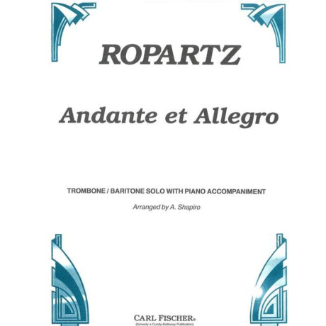 Ropartz - Andante e Allegro per Trombone e Piano
