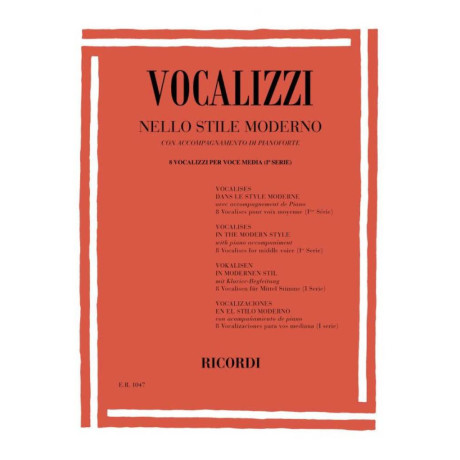 Vocalizzi Nello Stile Moderno. I Serie Vol.2