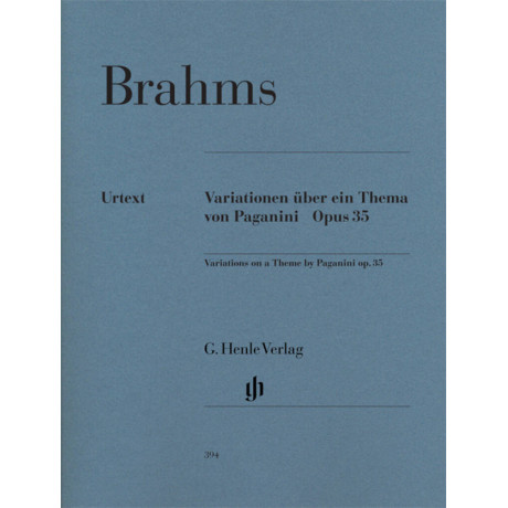 Brahms - Variationen Uber Ein Thema Von Paganini Op.35 for Piano
