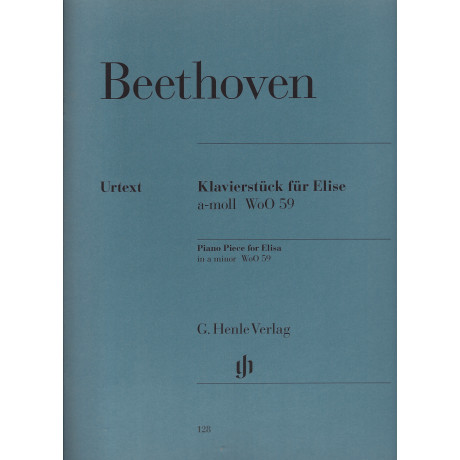 Beethoven - For Elise Piano Piece a minor WoO 59