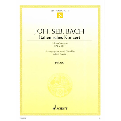 Bach - Italian Concerto, BWV 971