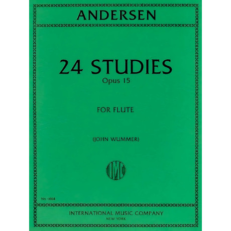 Joachim Andersen - 24 Studi per flauto op. 15