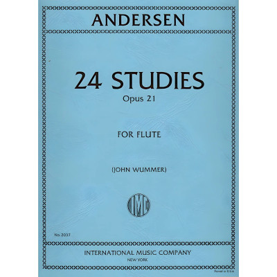Joachim Andersen - 24 Studi per flauto op. 21