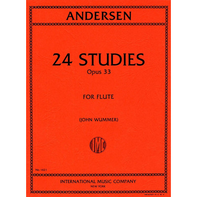 Joachim Andersen - 24 Studies for Flute Op. 33