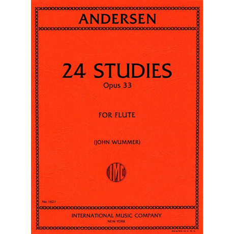 Joachim Andersen - 24 Studi per flauto op. 33