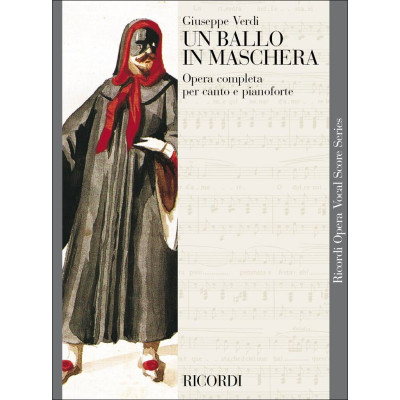 Verdi - Un ballo in maschera Per Canto e Pianoforte