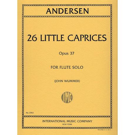 Joachim Andersen - 26 Little Caprices for Flute Op. 37