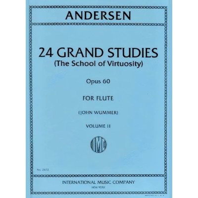 Joachim Andersen - 24 Grand Studies for Flute Op. 60