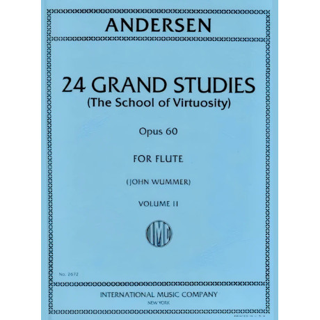 Joachim Andersen - 24 Grand Studies for Flute Op. 60