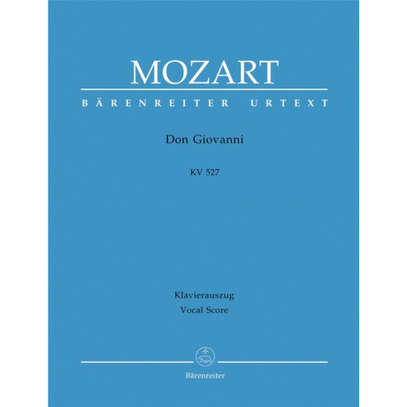 Mozart - Don Giovanni  Per Canto e Pianoforte