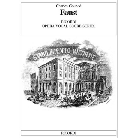 Gounod - Faust Per Canto e Pianoforte