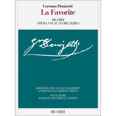 Donizetti - La favorite Per Canto e Pianoforte Donizetti - La favorite Per Canto e Pianoforte
