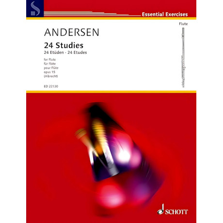 Andersen - 24 Studi per flauto op. 15