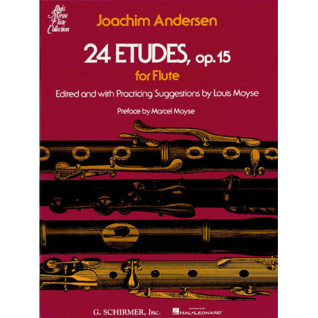 Joachim  Andersen - 24 Studies  for Flute Op. 15