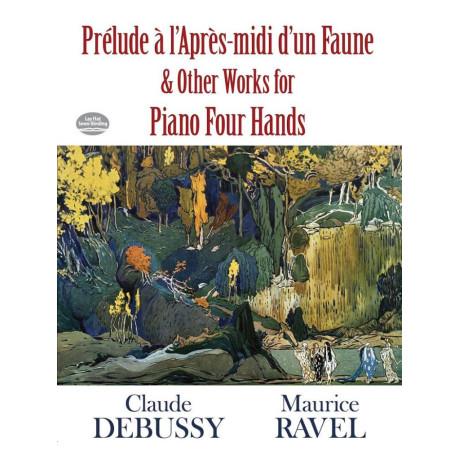 Debussy/Ravel  - Prelude a l'Apres-midi d'un Faune  For Piano a 4 Mani