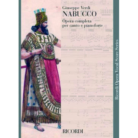 Verdi - Nabucco Per Canto e Pianoforte