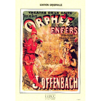 Offenbach - Orphée Aux Enfers Per Canto e Pianoforte