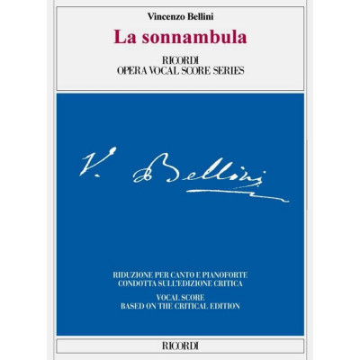 Bellini - La sonnambula Per Canto e Pianoforte