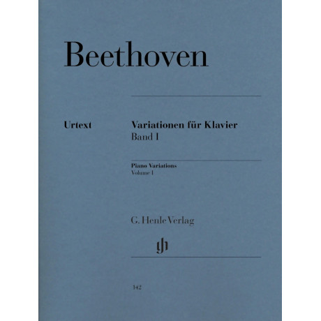 Beethoven - Variazioni per pianoforte - Volume 1