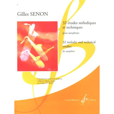 Senon - 32 Studi Melodici e Tecnici per Saxofono