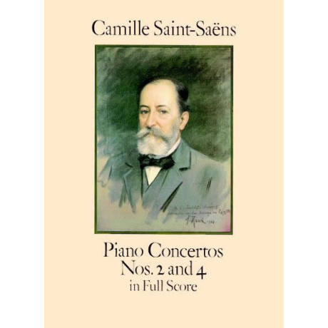 Saint-Saëns - Piano Concertos Nos. 2 And 4 in Full Score