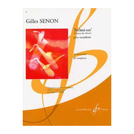 Senon - 32 Studi sulla Velocità per Saxofono