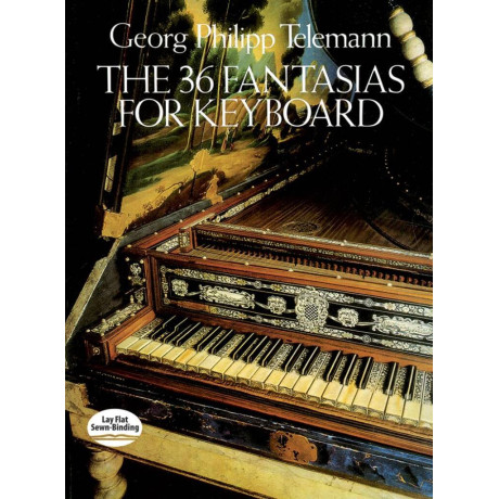 Telemann - 36 Fantasias For Keyboard Works