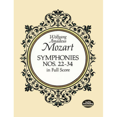 Mozart - Symphonies Nos. 22-34 in Full Score