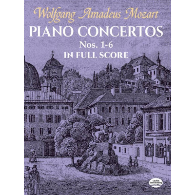 Mozart - Piano Concertos Nos.1-6 Full Score