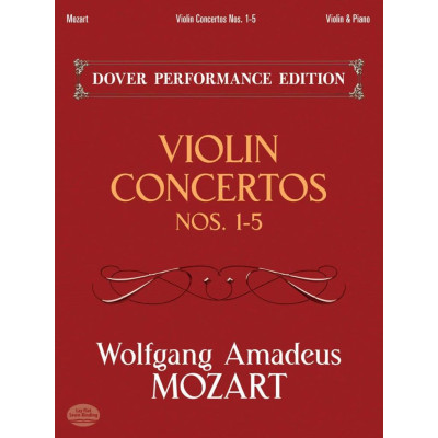 Mozart - Violin Concertos Nos.1-5 For Violin and Piano