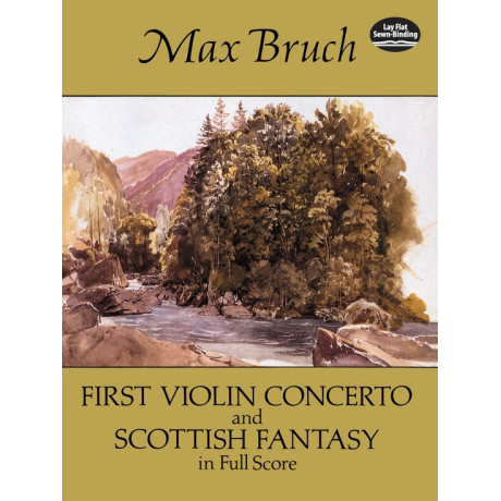 Bruch - First Violin Concerto And Scottish Fantasy: In Full Score