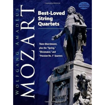 Mozart - Best-Loved String Quartets: Three Divertimenti, plus the "Spring," "Dissonance," and "Prussian No. 1" Quartets