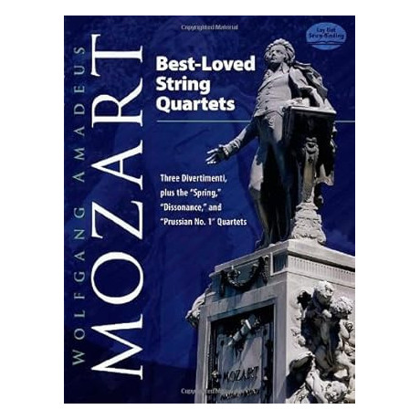 Mozart - Best-Loved String Quartets: Three Divertimenti, plus the "Spring," "Dissonance," and "Prussian No. 1" Quartets