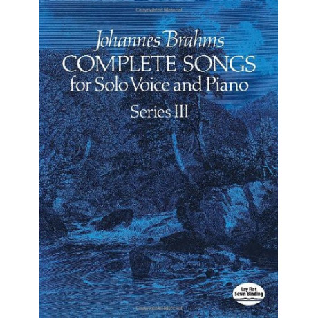 Brahms - Complete Songs for Solos Voice and Piano, Series 3