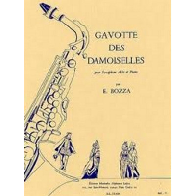 Bozza - Gavotta delle Damigelle per Sax Alto e Piano