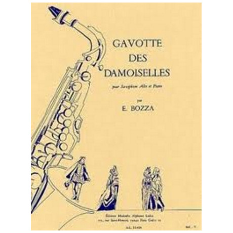 Bozza - Gavotta delle Damigelle per Sax Alto e Piano