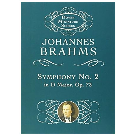 Brahms - Symphony No. 2 in D Major, Op. 73  in Pocket Score