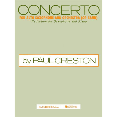 Creston - Concerto per Sax Alto e Piano