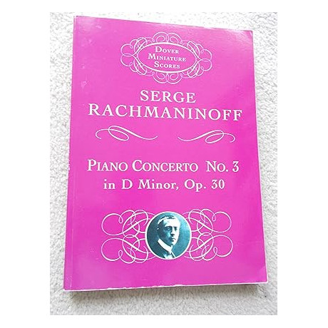 Rachmaninoff - Piano Concerto No.3 In D Minor Op.30  in Pocket Score