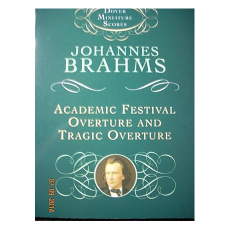 Brahms - Academic Festival Overture and Tragic Overture  in Pocket Score